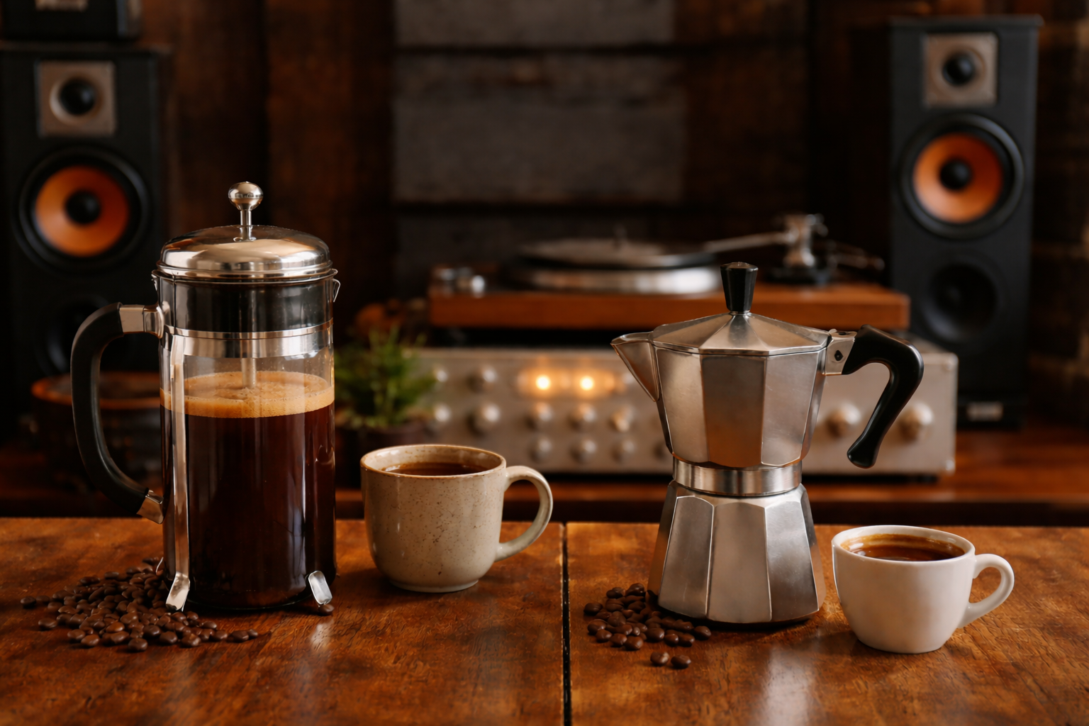 French Press vs Moka Pot: Two HI-FI Ways to Brew