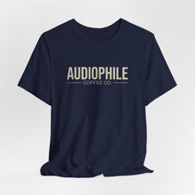 Audiophile Coffee Co. T-Shirt Variant (Navy/Beige)