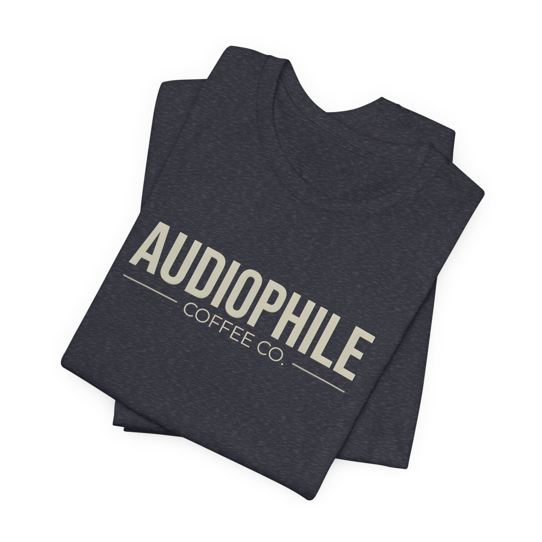 Audiophile Coffee Co. T-Shirt Variant (Navy/Beige)