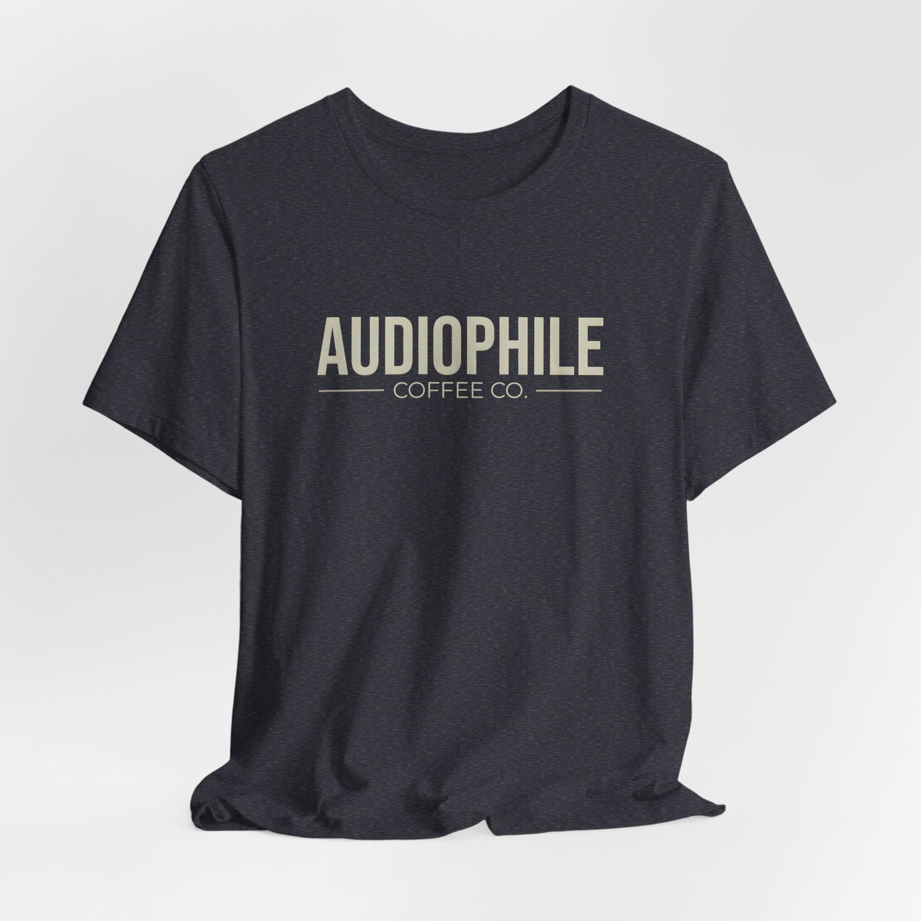 Audiophile Coffee Co. T-Shirt Variant (Navy/Beige)