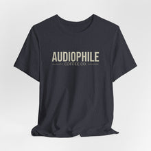 Audiophile Coffee Co. T-Shirt Variant (Navy/Beige)
