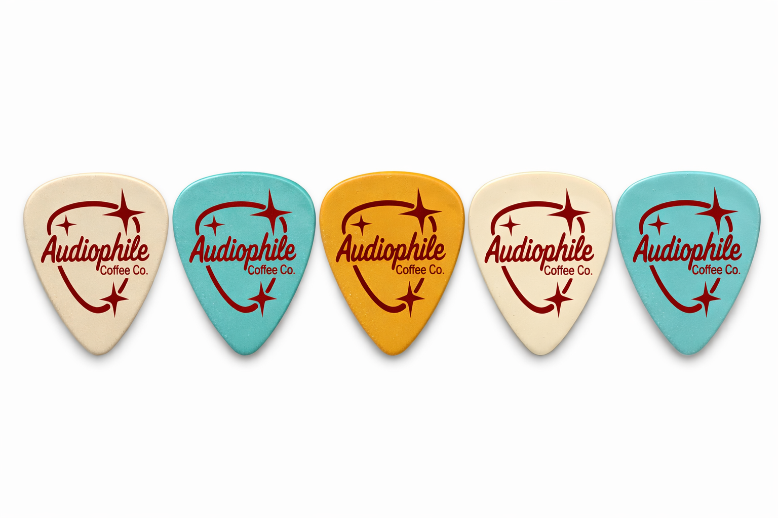Assorted guitar picks