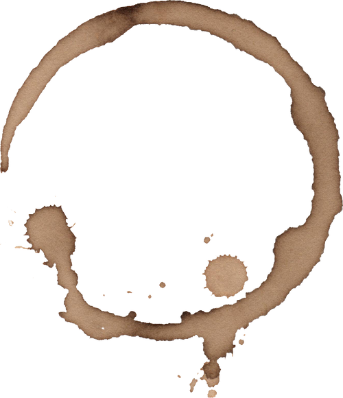 Coffee stain